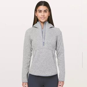 Lululemon | Fleece & Thank You Pullover In Grey, Size 4